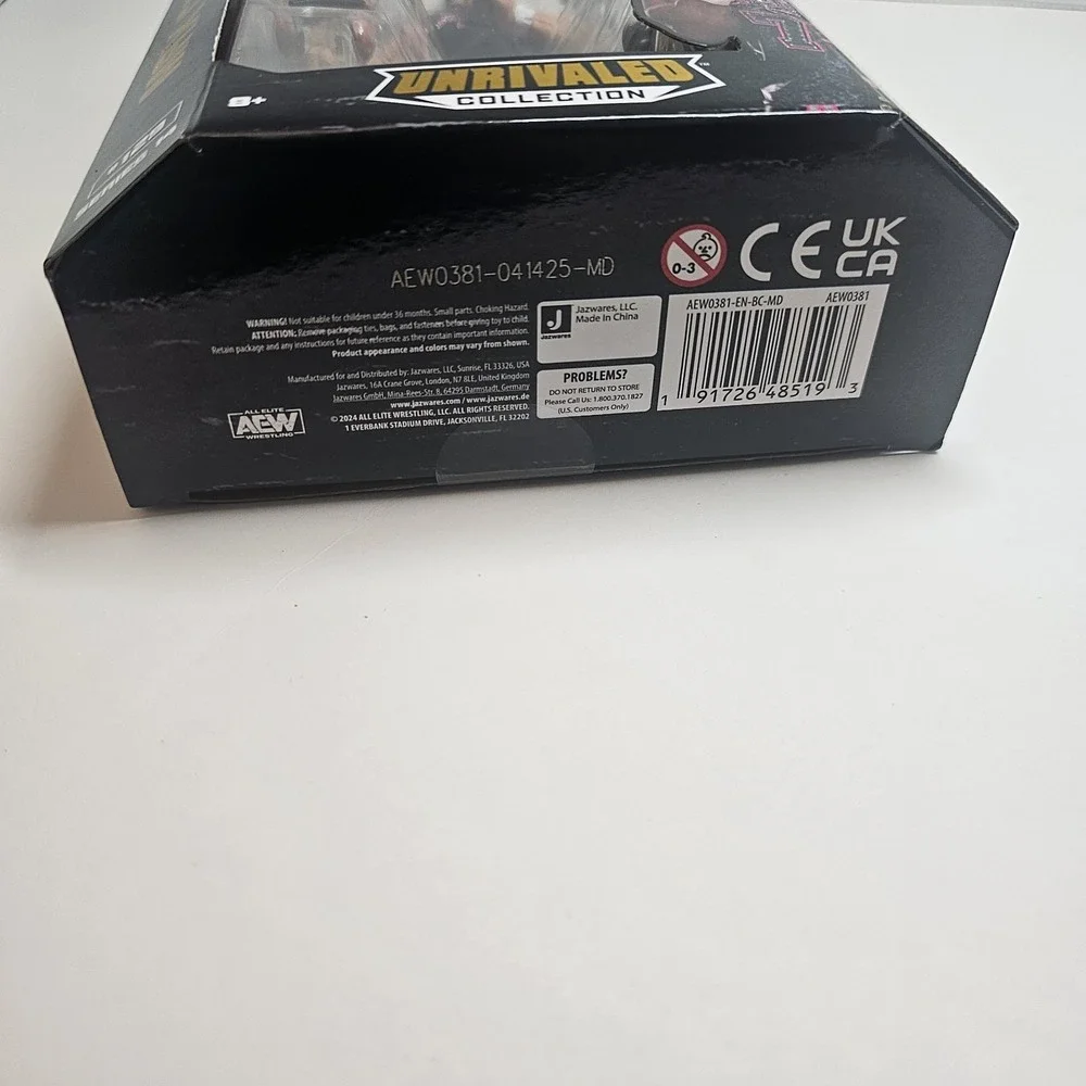 AEW Unrivaled Collection Series 14 Max Caster #129 Wrestling Figure - New In Box